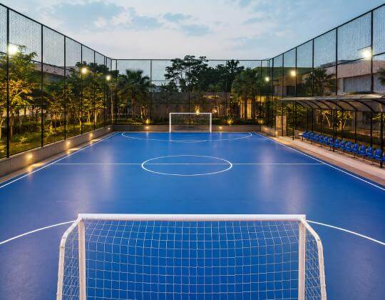 Futsal court placeholder